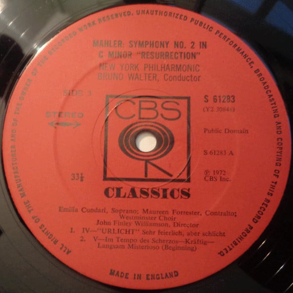 Gustav Mahler • Bruno Walter - New York Philharmonic-4
