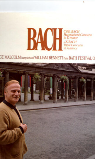 Carl Philipp Emanuel Bach / Johann Sebastian Bach - Yehudi Menuhin, George Malcolm, William Bennett (3) & Bath Festival Orchestra-0