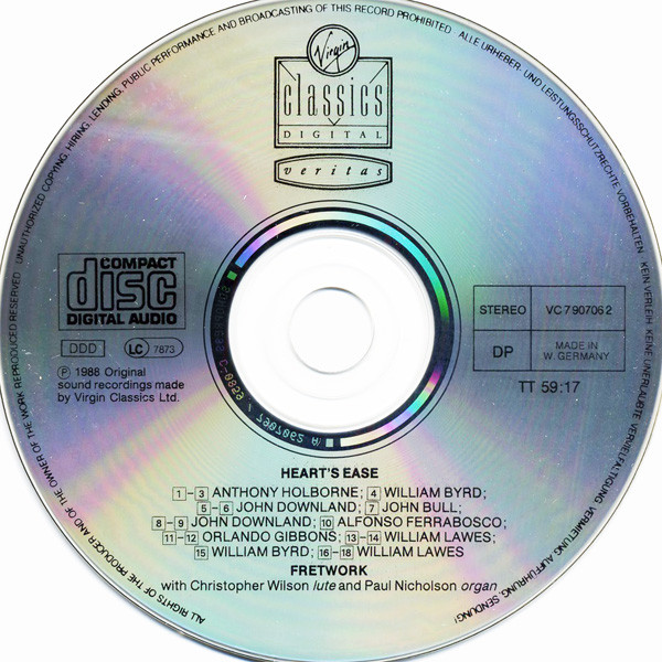 Anthony Holborne, William Byrd, John Dowland, John Bull, Orlando Gibbons, William Lawes, Alfonso Ferrabosco (2) - Fretwork-4
