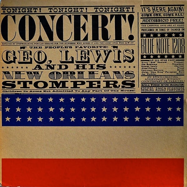 George Lewis And His New Orleans Stompers-0