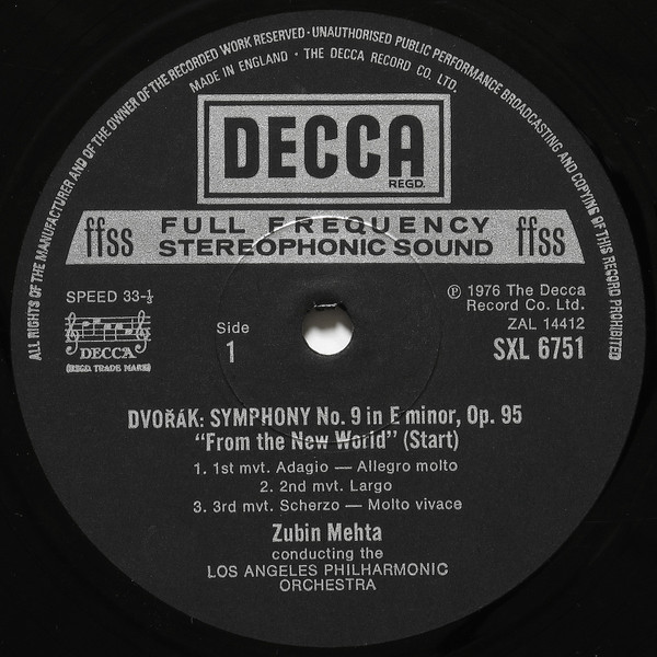 Antonín Dvořák, Los Angeles Philharmonic Orchestra, Zubin Mehta-2
