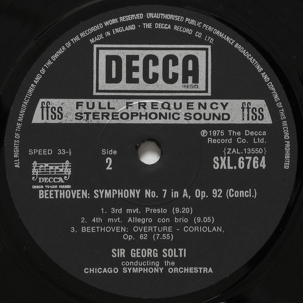 Ludwig van Beethoven, Chicago Symphony Orchestra, Georg Solti-3