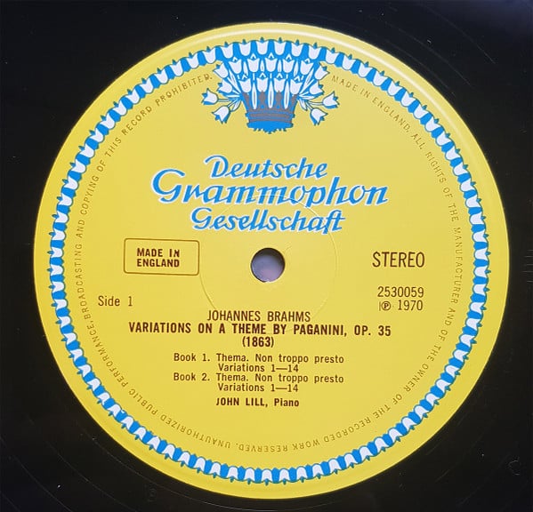 John Lill, Johannes Brahms-2