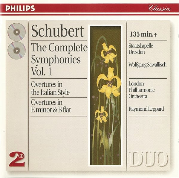 Franz Schubert, Staatskapelle Dresden, Wolfgang Sawallisch, London Philharmonic Orchestra, Raymond Leppard-0
