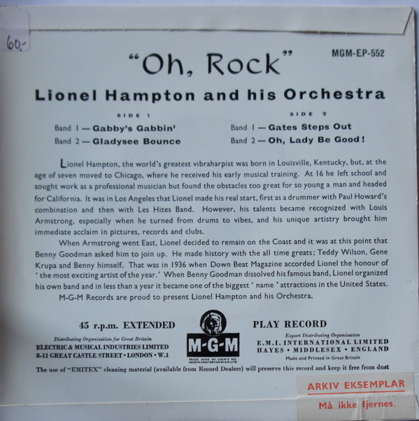 Lionel Hampton And His Orchestra-1