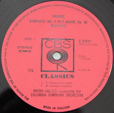 Johannes Brahms - Bruno Walter Conducting The Columbia Symphony Orchestra-2