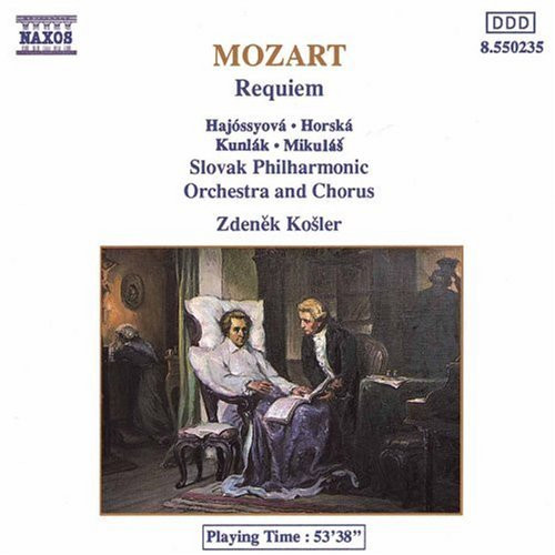 Wolfgang Amadeus Mozart - Magdaléna Hajóssyová, Jaroslava Horská, Jozef Kundlák, Peter Mikuláš, Slovak Philharmonic Orchestra, Slovak Philharmonic Chorus, Zdeněk Košler-0