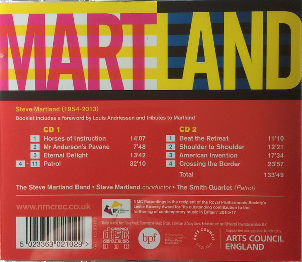 Steve Martland - The Steve Martland Band • The Smith Quartet-1