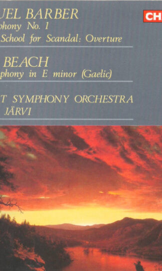 Samuel Barber / Amy Marcy Cheney Beach - Detroit Symphony Orchestra, Neeme Järvi-0