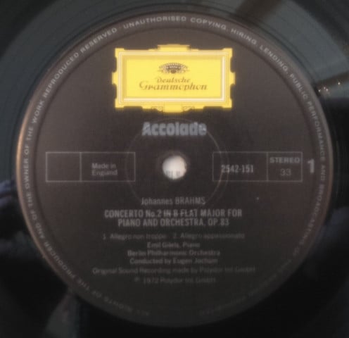 Johannes Brahms - Emil Gilels, Berliner Philharmoniker, Eugen Jochum-2