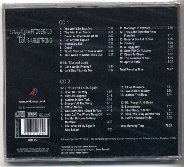 Ella Fitzgerald, Louis Armstrong-1