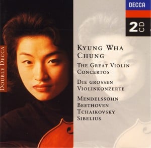 Kyung-Wha Chung - Felix Mendelssohn-Bartholdy, Ludwig van Beethoven, Pyotr Ilyich Tchaikovsky, Jean Sibelius-0