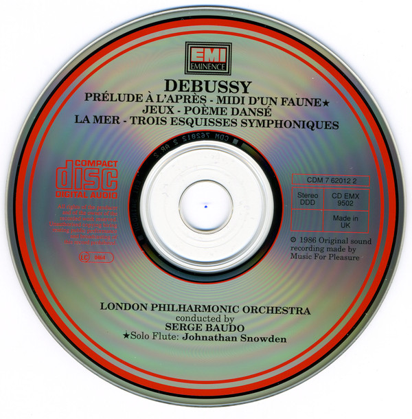 Claude Debussy - London Philharmonic Orchestra, Serge Baudo-2