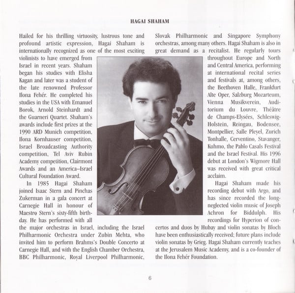 Jenő Hubay, Hagai Shaham, BBC Scottish Symphony Orchestra, Martyn Brabbins-3
