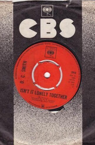 Isn't It Lonely Together / I Ain't The Worryin' Kind 7":O.C. Smith