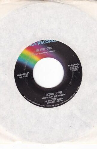 Island Girl:Elton John