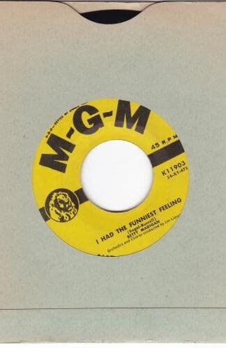 I Had The Funniest Feeling / Be A Little Darlin' 7":Betty Madigan