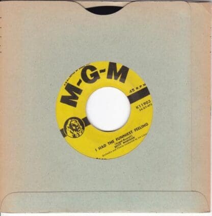 I Had The Funniest Feeling / Be A Little Darlin' 7":Betty Madigan
