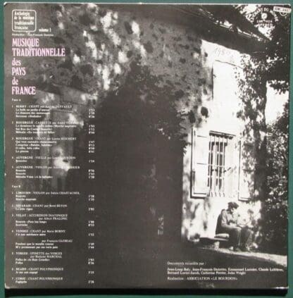 Musique Traditionnelle Des Pays De France (France 1975):Various - Image 2