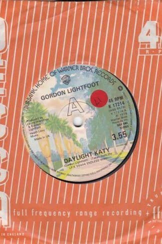 Daylight Katy 7":Gordon Lightfoot