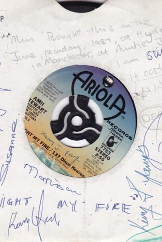Light My Fire / 137 Disco Heaven 7":Amii Stewart