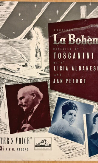 Giacomo Puccini, Arturo Toscanini, Licia Albanese, Jan Peerce-0