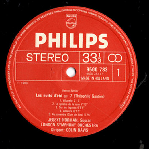 Hector Berlioz / Maurice Ravel, London Symphony Orchestra, Sir Colin Davis, Jessye Norman-2