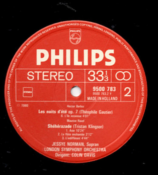 Hector Berlioz / Maurice Ravel, London Symphony Orchestra, Sir Colin Davis, Jessye Norman-3