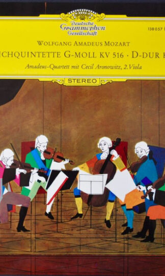 Wolfgang Amadeus Mozart, Amadeus-Quartett mit Cecil Aronowitz-0
