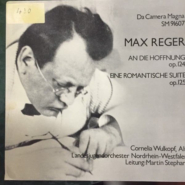 Max Reger, Cornelia Wulkopf, Landesjugendorchester Nordrhein-Westfalen, Martin Stephani-0