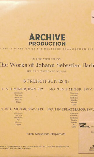 Johann Sebastian Bach - Ralph Kirkpatrick-0