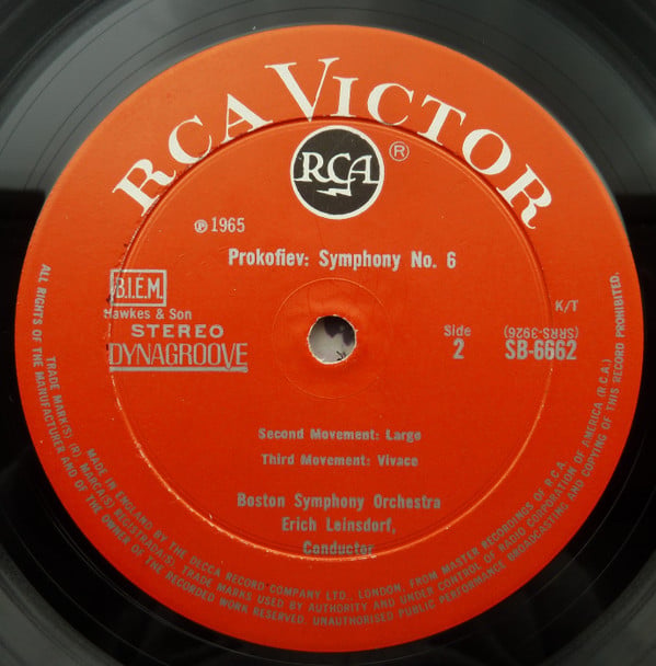 Sergei Prokofiev - Boston Symphony Orchestra, Erich Leinsdorf-3