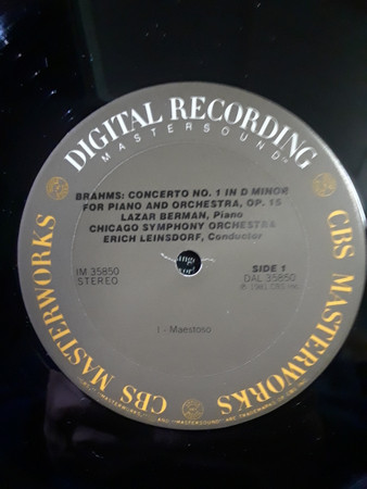 Lazar Berman, Erich Leinsdorf, Chicago Symphony Orchestra, Johannes Brahms-2