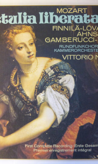 Wolfgang Amadeus Mozart, Rundfunkchor Berlin, Kammerorchester Berlin, Vittorio Negri, Birgit Finnilä, Kari Lövaas, Claes-Håkan Ahnsjö, Kate Gamberucci, Siegfried Vogel-0