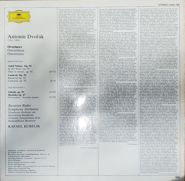 Antonín Dvořák, Symphonie-Orchester Des Bayerischen Rundfunks, Rafael Kubelik-1