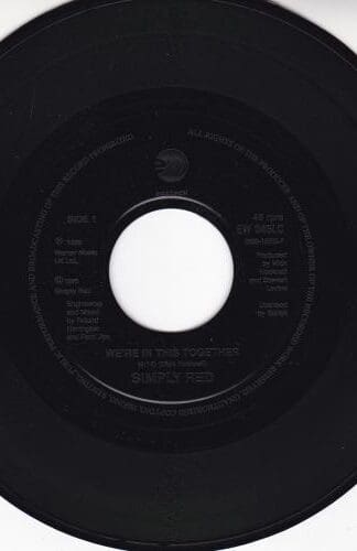 We're In This Together 7" (UK 1996):Simply Red