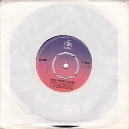 On The Planet Of The Apes 7" (UK 1974):Shabam - Image 2