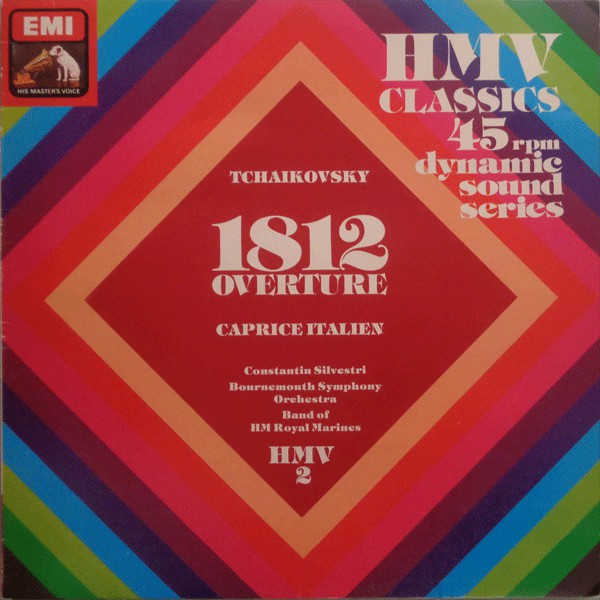 Pyotr Ilyich Tchaikovsky - Constantin Silvestri, Bournemouth Symphony Orchestra, The Band Of H.M. Royal Marines (Royal Marines School Of Music)-0