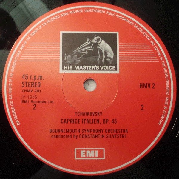 Pyotr Ilyich Tchaikovsky - Constantin Silvestri, Bournemouth Symphony Orchestra, The Band Of H.M. Royal Marines (Royal Marines School Of Music)-3