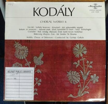 Kodály: Choral Works 8 [Gulyás]:Kodály Chorus Of Debrecen