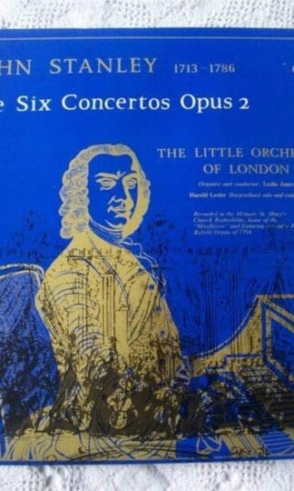 The Six Concertos Opus 2 (UK 1970):John Stanley