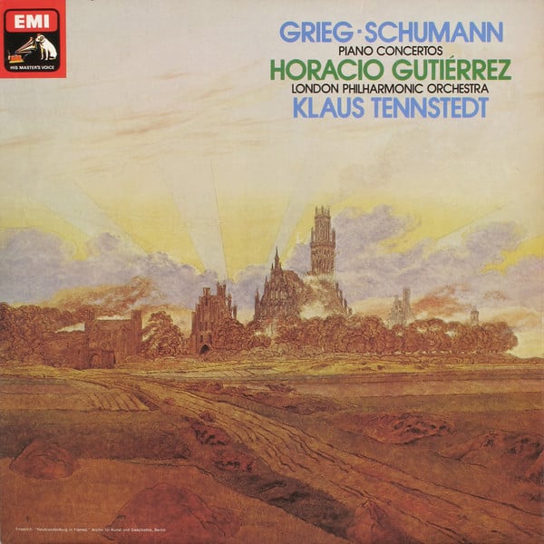 Edvard Grieg, Robert Schumann, Horacio Gutiérrez, London Philharmonic Orchestra, Klaus Tennstedt-0