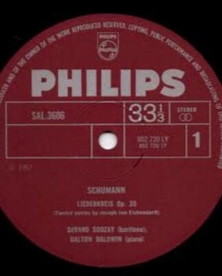 Gérard Souzay, Robert Schumann, Dalton Baldwin-0