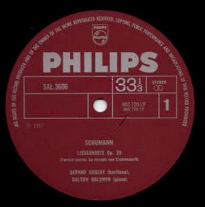 Gérard Souzay, Robert Schumann, Dalton Baldwin-0