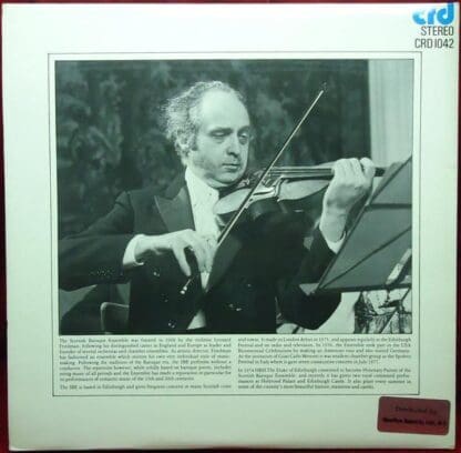 Scandinavian Serenade (UK 1978):Scottish Baroque Ensemble - Image 2