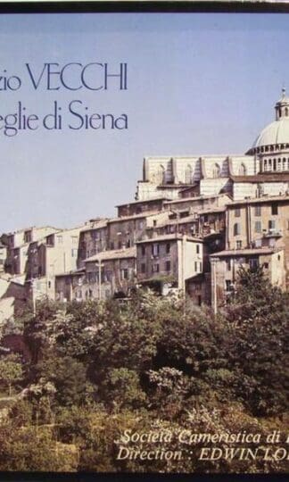 Vecchi: Le Veglie De Siena (Europe 1981):Edwin Loehrer