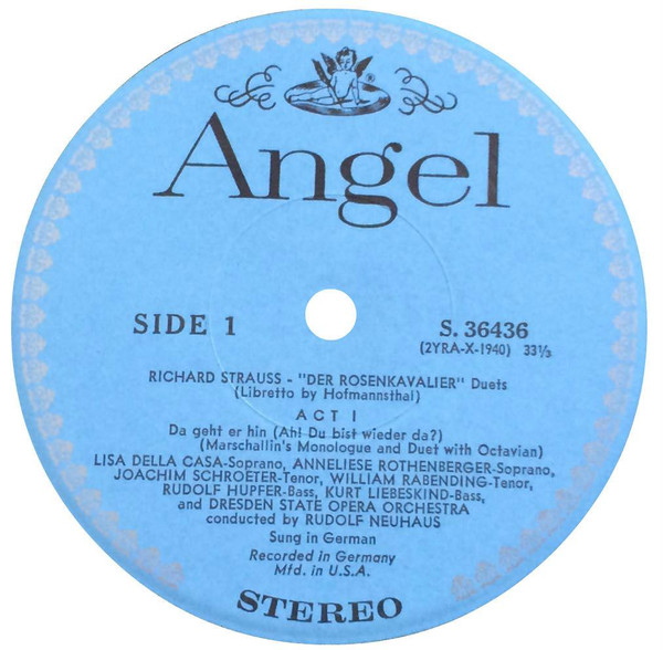 Richard Strauss, Staatskapelle Dresden, Rudolf Neuhaus, Anneliese Rothenberger, Lisa Della Casa-2