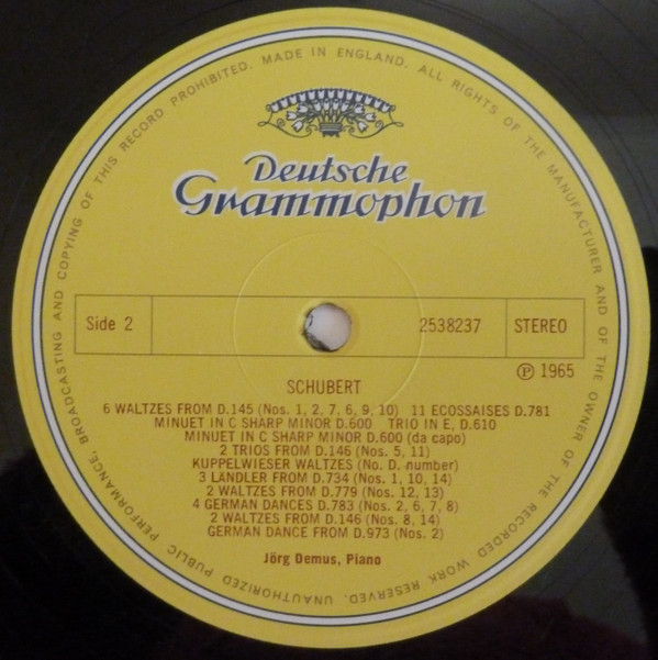 Jörg Demus, Franz Schubert-3