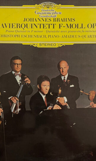Johannes Brahms — Amadeus-Quartett, Christoph Eschenbach-0