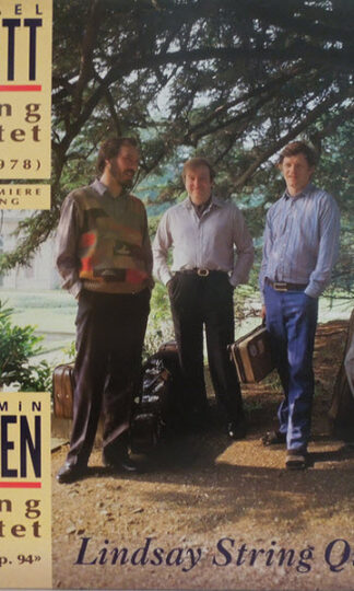 Sir Michael Tippett, Benjamin Britten, The Lindsays-0